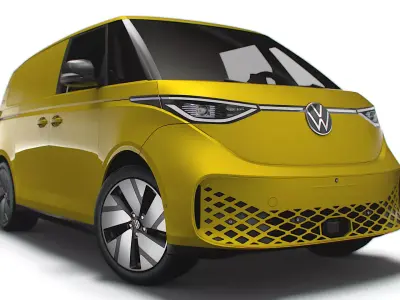 VW ID Buzz Cargo 2RD 2023 3D model