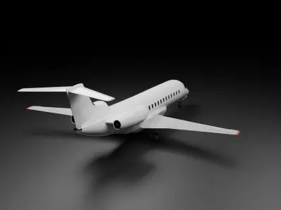 Embraer E135 E145 3D model