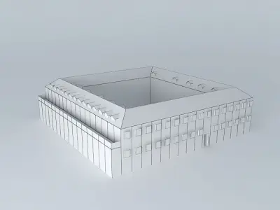 Palace in Aranjuez 3 3D model