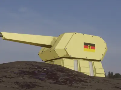 Mantis Anti-Air Free 3D model