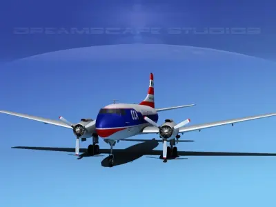 Martin 202 California Central 3D model