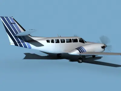 Cessna F406 Caravan II V15 3D model
