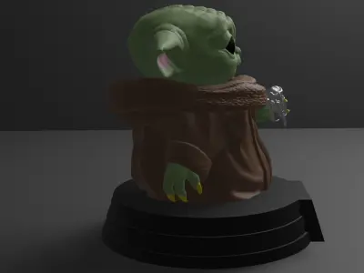 The child with pendant Free 3D model