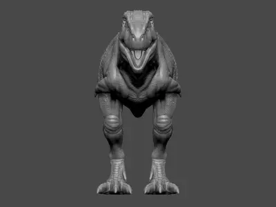 Ekrixinatosaurus Dinosaur 3D model