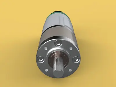 MOTOR GEAR PLANETARY DC ELECTRIC GEARED TORQUE 3D model