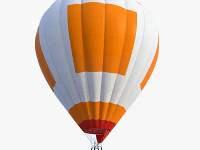 Air Balloon Set 2 3D model