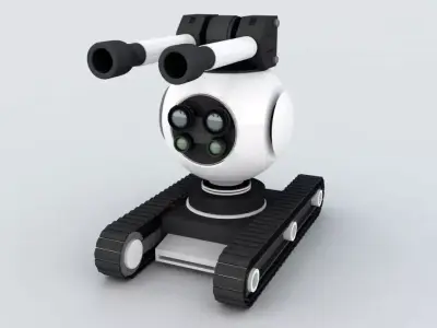 Sci-Fi Weapon C 3D model