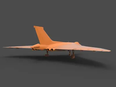 Avro Vulcan 3D print model