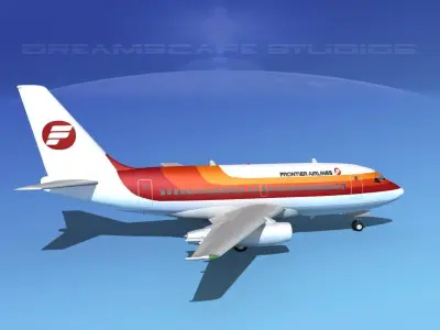 Boeing 737-100 Frontier 3D model