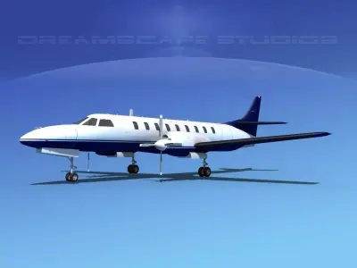 Swearingen SA226 Corporate 2 3D model