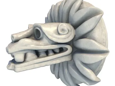 Quetzalcoatl 3D print model