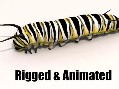 caterpillar monarch 3D model