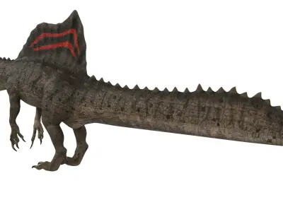 Spinosaurus 3D model