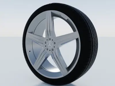Mercedes-Benz AMG Wheel 3D model