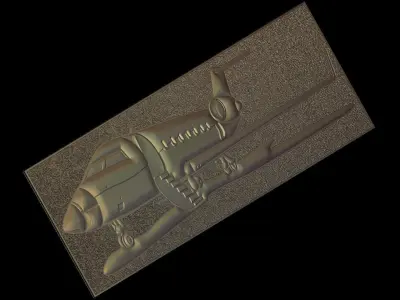 Jet Suitable for embossing Hot Foil Technique 3D model