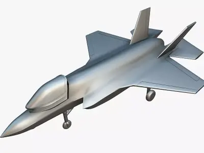 Lockheed Martin F-35B Lightning II - 3D Printable Model 3D print model