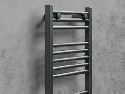 Black Radiator Free 3D model