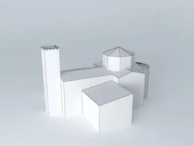 Church Estartit Free 3D model