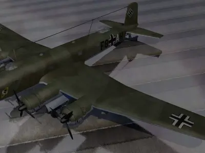 Focke-Wulf Fw-200C-1 Condor 3D model