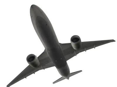 Boeing 777-200LR Turkmenistan Airlines 3D model