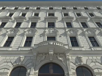 Historic Residential Building 3D model