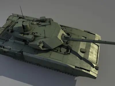 T-14 ARMATA 3D model