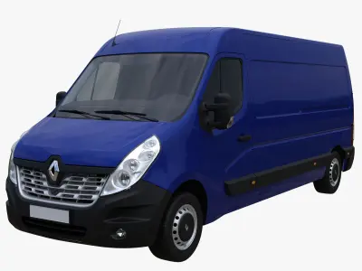 Renault Master L3H2 Van 3D model