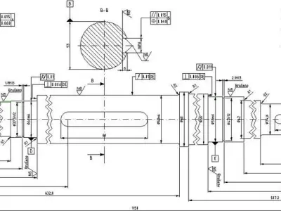shaft gear Free 3D model