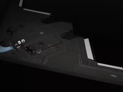 B2 Spirit Low-poly 3D model