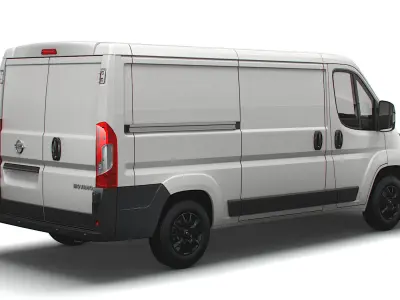 Opel Movano Van L2H1 2022 3D model