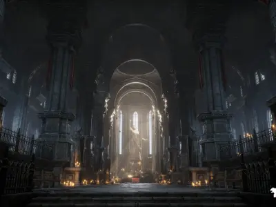 Fantasy Soulslike Megabundle Low-poly 3D model