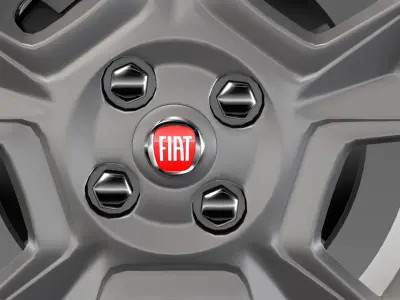 Fiat Qubo Trekking wheel 2017 3D model