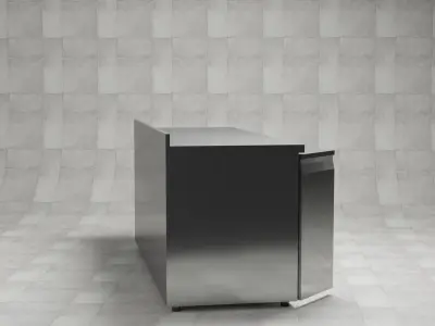 Commercial Refrigerator 3D model