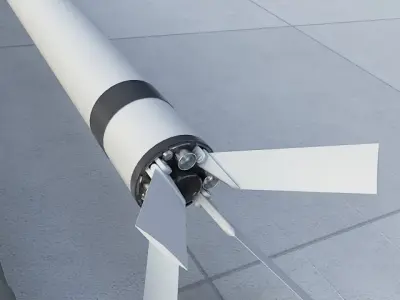 9K32m Strela-2 3D model