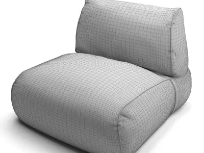 4SO Nomad Beanbag single seater Free 3D model