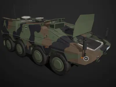 GTK Boxer APC IFV All Pack 3D model