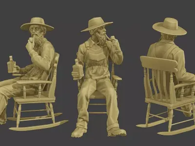 Farmer Man FM1 002 3D print model