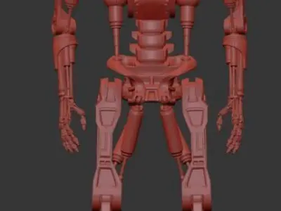 T-800 Terminator V2 3D print model