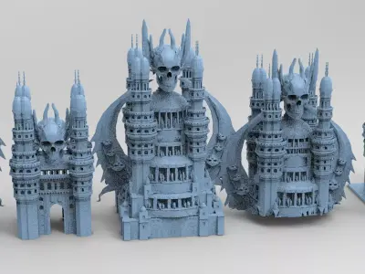 Evil Vizier Tower collection 2 3D model