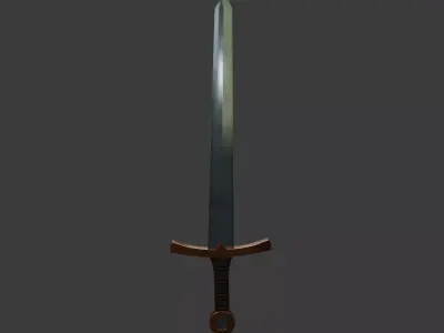 Sword Cartoon 03 3D model