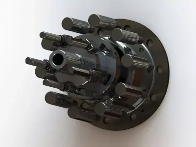 Hole Position Checking Gauges of Differential Case 3D model
