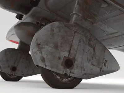  Mitsubishi A5M Fighter 3D model