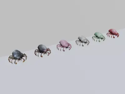 Alien Insect 3D Model pack 3D model