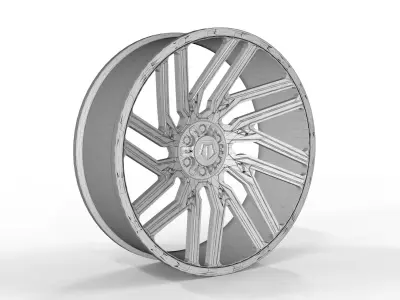 Tis Wheel 554BM 3D model