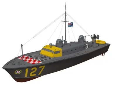 Type Two 63 ft HSL 3D model
