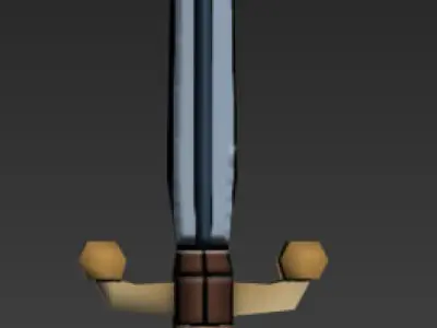 Game-ready Medieval Swords 3D Collection Low-poly 3D model