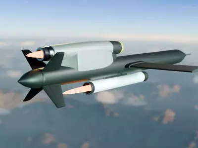 Flamingo FP-5 Low Poly Base Mesh Free 3D model