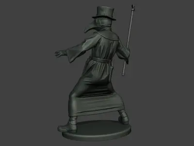 Hans Plague Doctor PDS006 3D print model