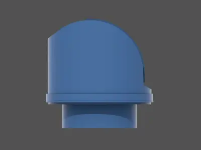 Yamato light control tower 02 - Commercial license - 1-100 scale 3D print model