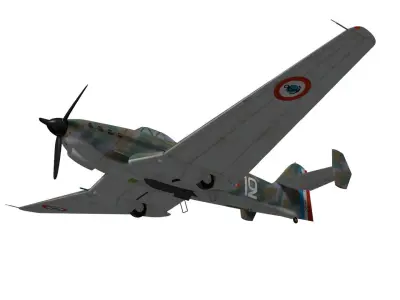 Loire Nieuport LN401 3D model